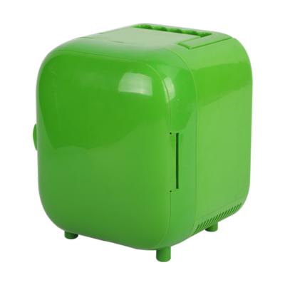 China Wholesale 8L 12V DC 110V ~220V AC Plastic Portable Cosmetics Small Mini Fridge Car Fridge for sale