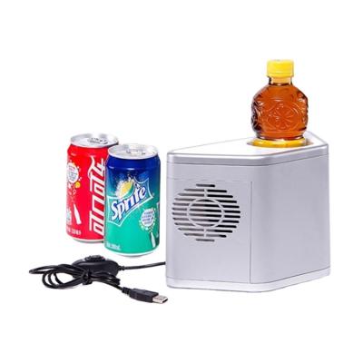 China Electric Beverage Cooler Office Home Desktop Use Beer Can Bottle Stocked Cooler for sale