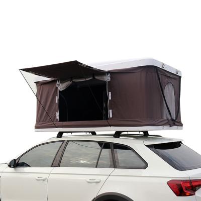 China Extended Type Custom Car Truck Roof Top Tent Outdoor Folding Camping Tent for sale