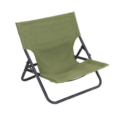 China Modern New OEM Beach Ground Kids Beach Chair Canvas Recliner Low HK Chair Modern Outdoor Foldable Light Weight Camping for sale