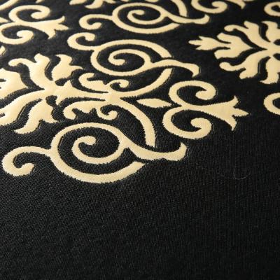 China Antistatic 100% Polyester Double Knit Mattress Ticking Fabric , Knitted Fabric Polyester for sale