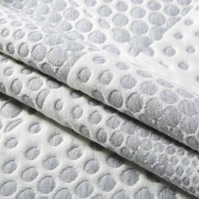 China Anti Static Stretch Knitted Mattress Spun Poly Fabric for sale