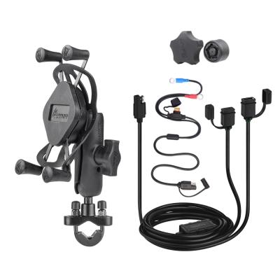 China MWUPP Osopro Outdoor Quick Charge Motorcycle Handlebar X Phone Mount Anti-theft for sale