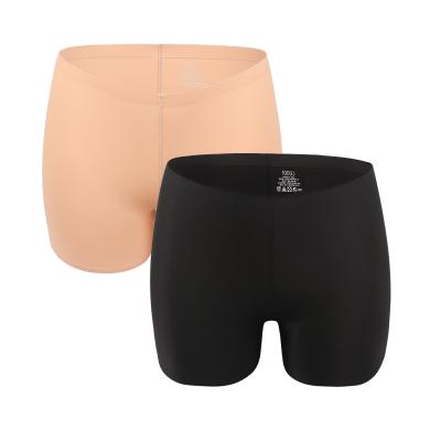 China Anti-Static High Quality Women's Spandex Bike Shorts Flex Fit Boyshort Comfort Seamless Underwear Sheer Tailored Panties for sale