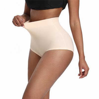 China Women Breathable Custom Panties Waist Control Panties Seamless Shaper Underwear No Trace Tummy Control Panty Shaper for sale