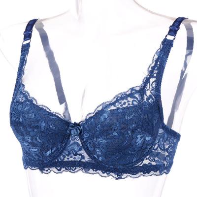 China QUICK DRY Women Cavity Custom Bra Lace Sexy Bra Women See Through Women Bra Top for sale