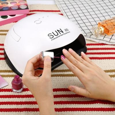 China Dropshipping ABS/UV Baking Glue Portable Nail Supplies Salon Equipment Lamp Led Nail Dryer Polish UV Gel With Auto Sensor for sale