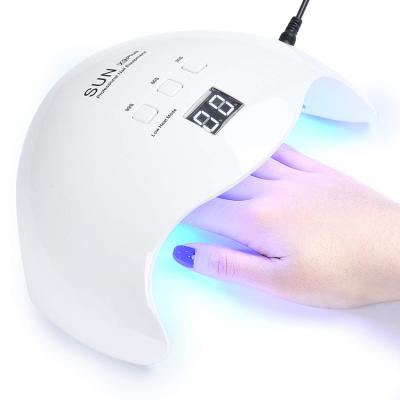 China ABS/UV paint SUNNAIL nail supplies salon manicura lampara uas led UV nail drying lamp booth 48w machine nail equipments for sale