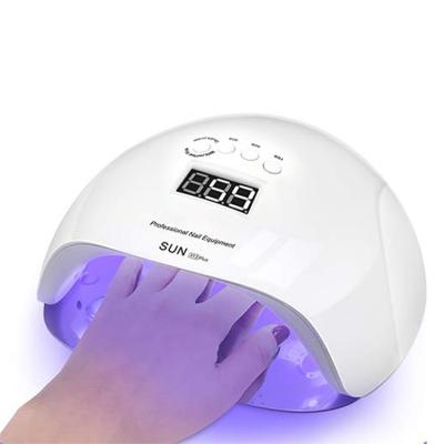 China ABS/UV paintt SUNNAIL finger nail machine led nail lamp polish dryer gel curing light with adapter for sale