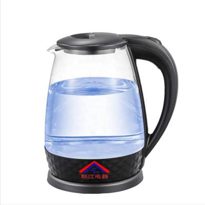 China High Quality 360 Degree Rotating Base Tea Kettle Food Grade Glass Electric Kettle Mini Kitchen Appliances On Sale for sale