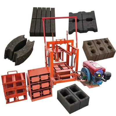 China Factory Industrial Block Making Machine Brick Making Machinery Hollow Concrete Blocks Maker for sale