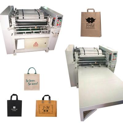 China Hotels Kraft Paper Bag Printing Machine Small Plastic Woven Bag Printer Printing Machinery for sale