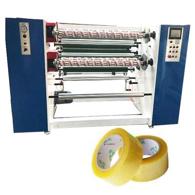 China 1300MM bopp tape slitting and rewinding machine electric bopp roll PVC tape slitter for sale