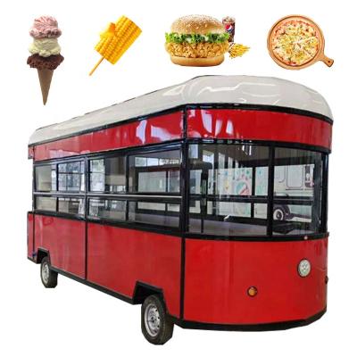 China Commercial Catering Food Trailers USA Standard Mobile Contain Food Trucks for sale