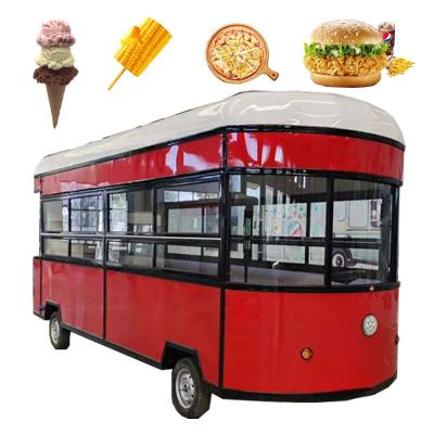 China Commercial Food Catering Trailers Fully Equipped Fast Food Trucks For Sale for sale