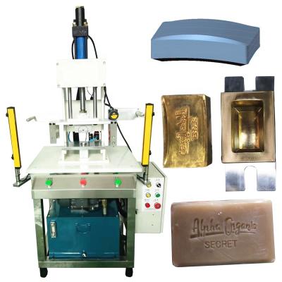 China Handmade Soap Making Machine Pneumatic Logo Stamping Soap Stamping Machine Price for sale