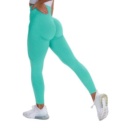 China American Small Breathable Crescent High Waist Hip Lifting Fitness Pants Women's Sports Peach Yoga Elastic Quick Dry Tight Pants for sale