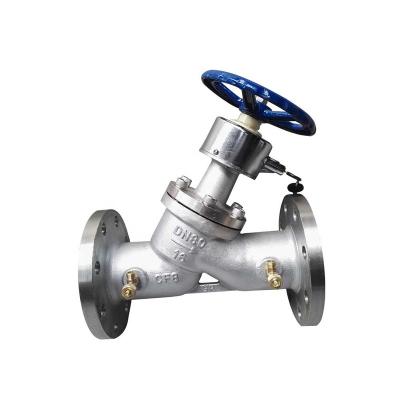 China Stainless Steel Top Selling 3 Static Balancing Digital Lock Heat Pipe Line Valve For Water Balancing HVAC for sale