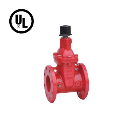 China General Iron Flange End NRS Ductile UL fm Gate Valve for sale