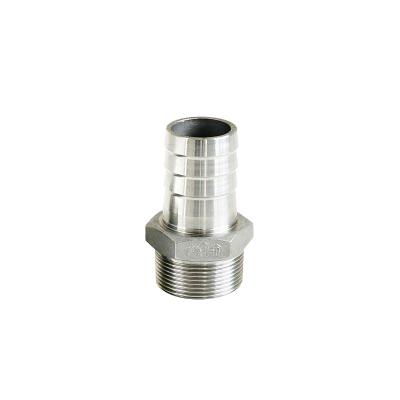 China Water 2 Inch 316 Hex Hose Barb Fitting for sale