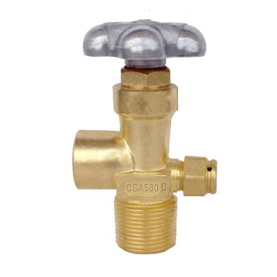 China General cga580 argon gas cylinder brass valve for sale