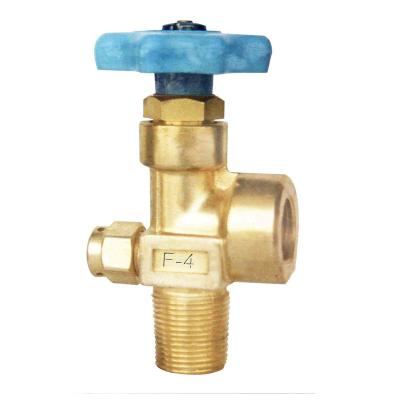 China General Type Shaft Coupling BS341 1X Oxygen Cylinder Brass Valve 1/14 for sale