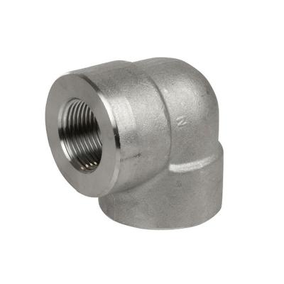 China 90 Female Threaded Elbow ASTM A105 90 ANSI B16.11 3000 NPT ELBOW for sale