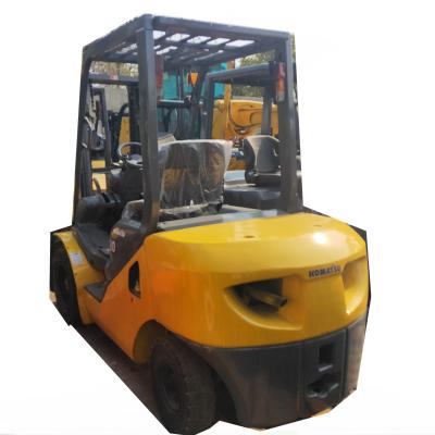 China Construction worksÂ   Used KOMATSU FD30-17 MINI forklift 3 ton 3t japanese original used forklift with sideshift forklift cheap price for sale