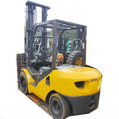 China Construction worksÂ   Used KOMATSU FD30 MINI forklift 3 ton 3t japanese original used forklift with sideshift forklift cheap price for sale