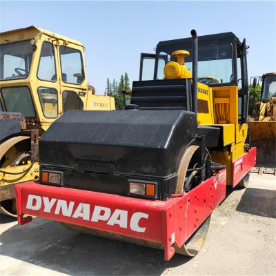 China Construction worksÂ   Used Dynapac CC211 Double Drum Roller Road Construction Machinery Road Roller Smooth Tandem Vibratory Static Compactor for sale