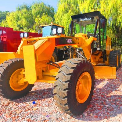 China Building Material Stores Used CAT Caterpillar 140K140H 140G 160H 14G Grader Used Price Good Performance For Sale for sale