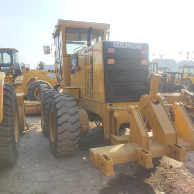 China Caterpillar 140H Motor Grader Construction Machinery Farm Used CAT Road Grader Equipment Good State Road Blade Grading Machine for sale