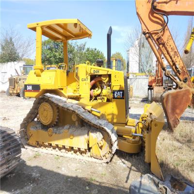 China Building material stores used 100% original engine Caterpillar D4H crawler bulldozer and paint bulldozer made in stock for sale