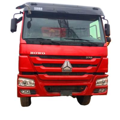 China Used China Howo Tipper Lorry 6x4 Truck 6x4 Dumper Sinotruk Good Condition Sinotruk Howo 375 6x4 Dump Truck Red Color Dumper Tipper > 8L for sale