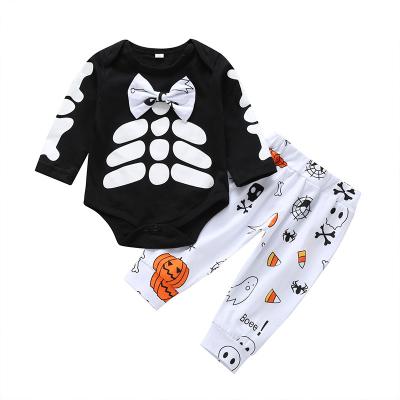 China New Anti-wrinkle long and autumn cartoon baby's one-piece Halloween costume sleeve spring bone bow costume for sale