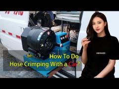 Hydraulic Manual Hose Crimping Machine Mobile Car Battery