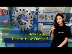 How To Crimping Hydraulic Hose With Hose Crimper? | (2 Inch Pressing)