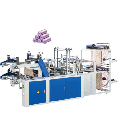 China Garment Shops Automatic Waste Plastic Rolling Bag Making Machine For Polythene Roll Bag On Roll Making Machine for sale