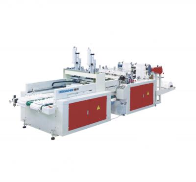 China Best Price HDPE T-shirt Shopping Bag Plastic Bag Sealing Machine Hot Sealing Bag Making Machine for sale