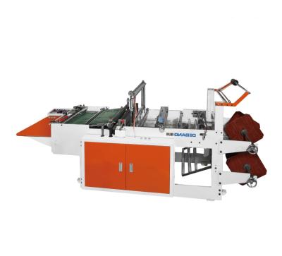 China Garment Shops Heat Cutting Bottom Seal Bag Making Machine High Speed ​​Heat Seal Bag Making for sale