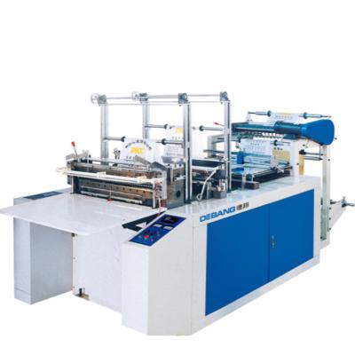 China Garment Shops Factory Direct Sales Heat Sealing Cold Break Bottom Sealing Bag Making Machine for sale