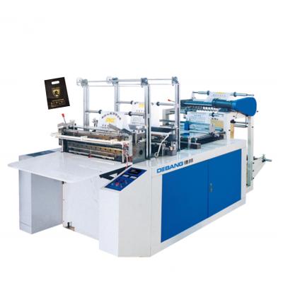 China Garment Shops 4 Lines Hot Cut Plastic Bag Making Machine Price Shopping Bag Machine for sale