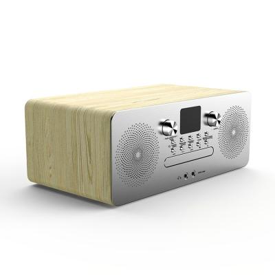 China Portable Built-in High Quality Wooden HiFi Speaker Table 3D Surround 3D Stereo Stereo Speaker BT Wireless Home For J BL Boombox Sound Bar for sale