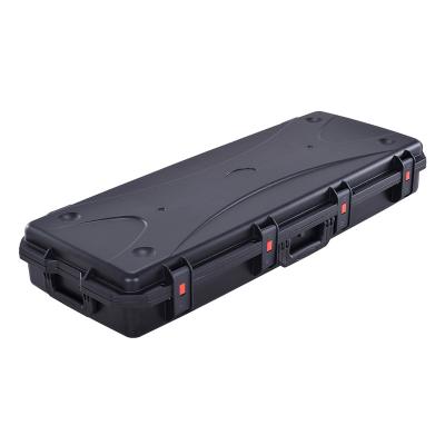 China Hard Plastic Waterproof Long Water Proof Custom Gun Case Military Equipment Case for sale