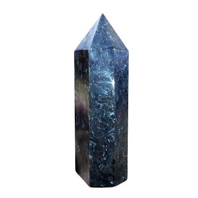 China Feng Shui Wholesale Natural Hand-carved Crystal Point Firework Stone Tower Healing for Gifts for sale