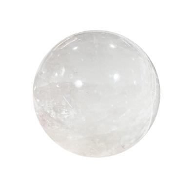 China Feng Shui Factory Natural Crystal polished sphere quartz clear ball white crystal ball for home decoration for sale