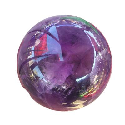 China Wholesale High Quality Feng Shui Natural Amethyst Sphere Healing Crystal Crystal Ball for Gift or Decoration for sale