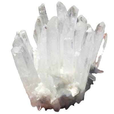 China Wholesale New Arrival Natural Feng Shui Quartz Cluster Crystal Reiki White Crystal Clear For Decoration for sale