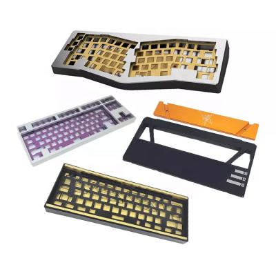 China Custom CNC Machining CNC Metal Aluminum CNC Gaming Keyboard CNC Milling Case Aluminum Metal Part Aluminum Fabrication Stainless Steel for sale