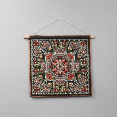 China Custom Jacquard Home Woven Textile Wall Tapestry Wall Hanging Jacquard Tapestry for sale